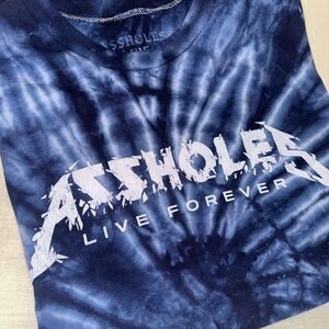 Blue Tie-Dye ALF Graphic T-Shirt